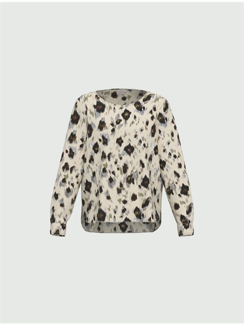 Blusa in twill stampato EMME MARELLA | EMMREGNO131/004